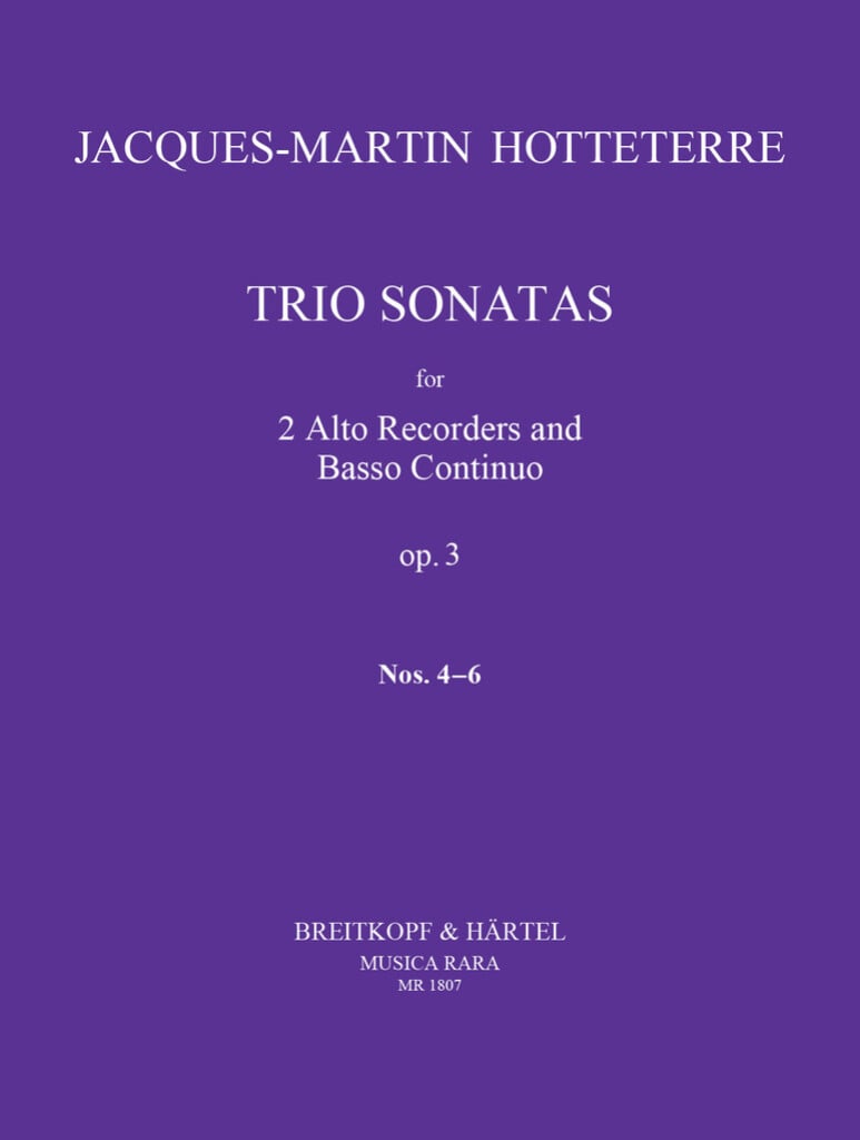 Trio Sonaten 2 Op.3